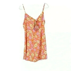 H&M floral sun dress. Womens size L.